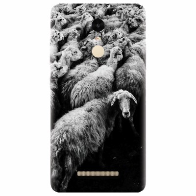 Husa silicon pentru Xiaomi Remdi Note 3, Sheep foto