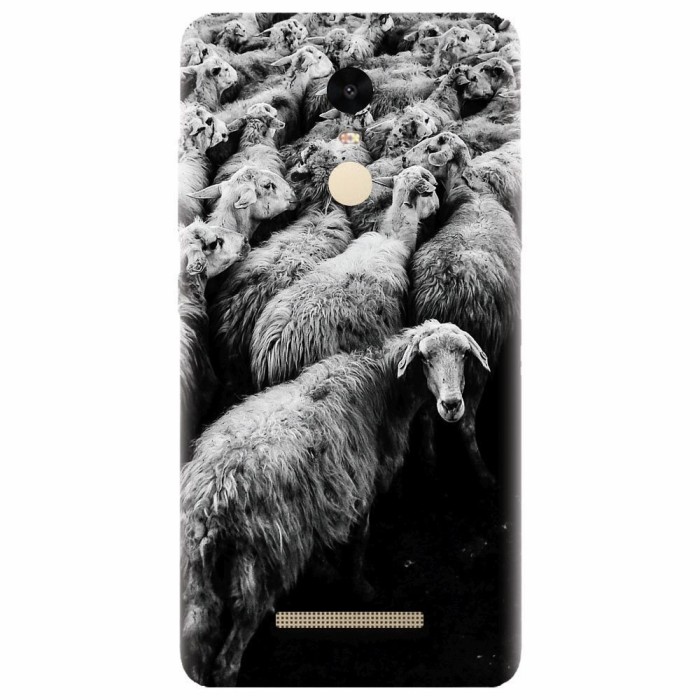 Husa silicon pentru Xiaomi Remdi Note 3, Sheep