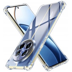 Husa Realme 12+ Techsuit Shockproof Clear Silicone, transparenta