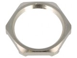 Piuliţă cu &icirc;mpăm&acirc;ntare PG16 alamă nichel 3mm 26mm