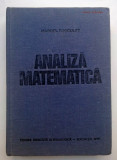 Analiza matematica - Marcel Rosculet 1979