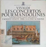 Disc vinil, LP. Les Concertos Pour Mandolines. Concerto Pour Violon Discordato-Vivaldi, Claudio Scimone, I Solis, Clasica