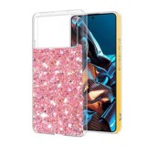 Husa pentru Xiaomi Poco X6 Pro - Techsuit Sparkly Glitter - Pink