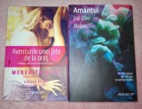 Vand carti dragoste Amantul vol 1 si 2 și Aventurile unei fete de la oras