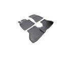 Covorase Cauciuc Tip Tavita BMW X5 E70 X6 E71 (2006-2014) ALM, Protectie Tunel Spate, Negre