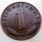 B.041 GERMANIA 1 REICHSPFENNIG 1937 D