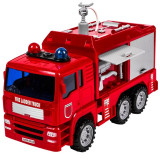 Masina de pompieri Fire Truck Shoot Water, sunete si lumini