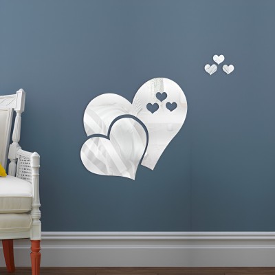 Sticker Acril Decorativ, Inimi Impreuna foto