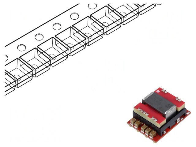 Convertor DC/DC 6W 18-36V -10/-5V 15/20V