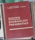 A. Barglazan - Incercarile Masinilor Hidraulice si Pneumatice