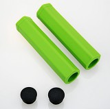 Set 2 mansoane bicicleta Jet G-135, culoare verde Cod:A610