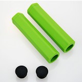 Set 2 mansoane bicicleta Jet G-135, culoare verde Cod:A610