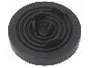 Man&amp;#351;on pentru cabluri, panou 1,5...3mm, {{Material}}, MOREK - T-RGDM40 RAL 9005 UL94V-0