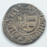 Rom&acirc;nia Valahia 1 ducat / dinar ND (1447-56) argint Vladislav ll