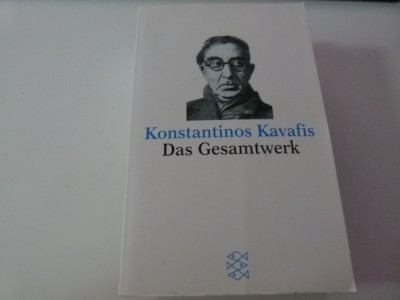 Das Gesamrwerk - Kavafis foto