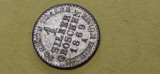 Germania 1 groschen 1869 A , argint