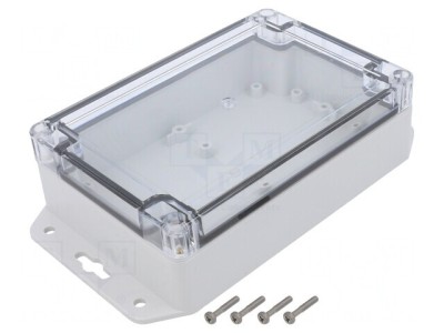 Carcasă Universală ABS Gri Deschis 100x150x45 mm foto