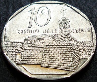 Moneda exotica 10 CENTAVOS - CUBA, anul 1999 * cod 1385 C = A.UNC foto