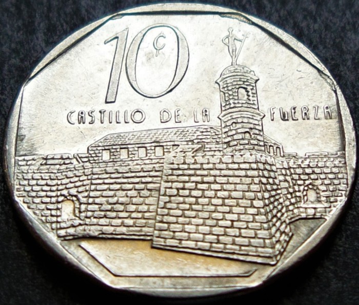 Moneda exotica 10 CENTAVOS - CUBA, anul 1999 * cod 1385 C = A.UNC