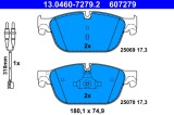 ATE 13.0460-7279.2 set placute frana,frana disc
