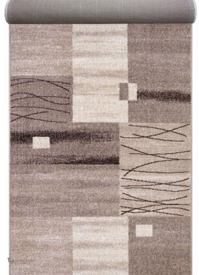 Traversa Covor Daffi 13068 Latime 100 cm - 100x400, Bej foto