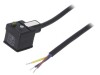 Conector cu Valvă Mufă 4 Pin 18mm pe Cablu