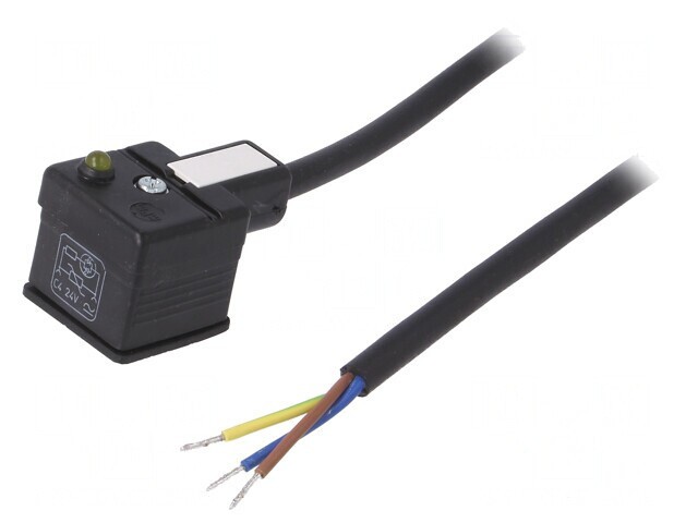 Conector cu Valvă Mufă 4 Pin 18mm pe Cablu