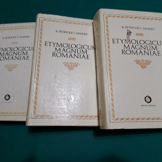 ETYMOLOGICUM MAGNUM ROMANIAE / VOL. I-III/ B. PETRICEICU-HAȘDEU/ 1978