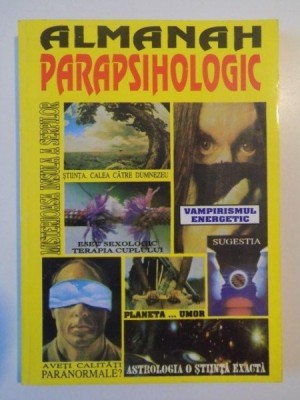 ALMANAH PARAPSIHOLOGIC , 1996 foto