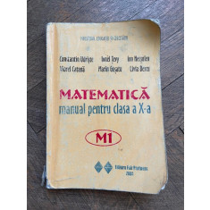 Constantin Udriste - Matematica. Manual pentru clasa a X-a (2004)