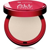 AA Wings of Color All Day Long Pressed Setting Powder pudra compacta cu efect matifiant culoare 01 Light-Natural 9 g