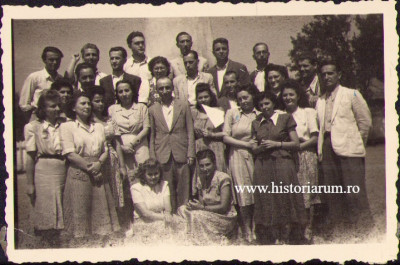 HST M733 Profesorul de matematică Eugen Pascu de la liceul din Turda, 1950 foto