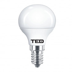 Bec LED E14, 7W 6400K P45 530lm, TED foto