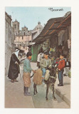 FS4 - Carte Postala - ISRAEL - Nazareth, Market scene , necirculata