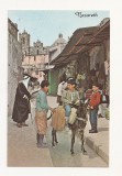 FS4 - Carte Postala - ISRAEL - Nazareth, Market scene , necirculata, Fotografie