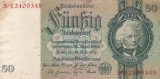 GERMANIA 50 reichsmark 1933 VF+!!!