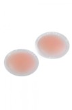 Cumpara ieftin Set 2 pernite siliconice pentru sani, diametru 6.5 cm, Nude