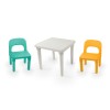 Set de masa cu scaune - Pastel PlayLearn Toys, DOLU