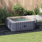 Capac Piscina Dreptunghiular vidaXL 420x220 cm, Plastic Negru, Protectie UV, Impermeabil