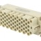 Conector HDC cu 64 inserturi de contact mamă 500V