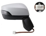 Oglinda exterioara Subaru Levorg, 05.20, Dreapta, reglare electrica; grunduit; incalzita; geam convex; cromat; pliere electrica; 9 pini; cu