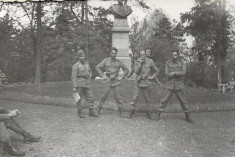 C1213 Militari romani poza veche foto