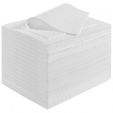 Set 100 paduri absorbante pentru ulei, max 40 l, dimensiune 380x500x3.5 mm