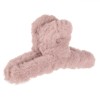 Clamă Păr Femei, Model Buclă, Roz Nude, Lungime 12cm, Oem