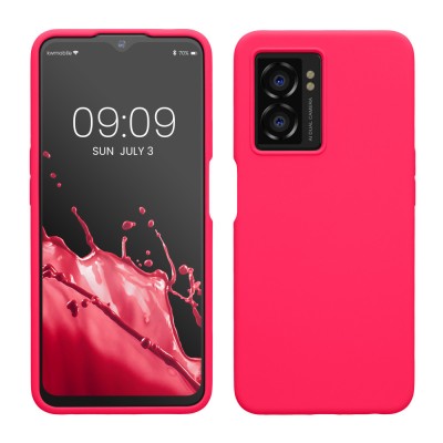Husa kwmobile pentru OnePlus Nord N300, Silicon, Roz, 60424.77 foto