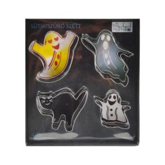 Perfect Home - Set decupatoare pentru prajituri de Halloween (4 buca?i) foto