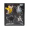 Perfect Home - Set decupatoare pentru prajituri de Halloween (4 buca?i)