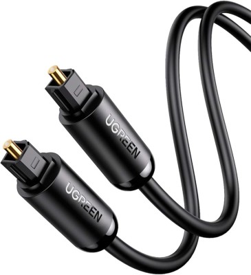 CABLU audio Ugreen, &amp;quot;AV122&amp;quot; optic Toslink(T) la Toslink(T), 1m, conectori auriti, negru &amp;quot;70890&amp;quot; (timbru verde 0.18 lei) - 6957303878901 foto
