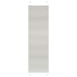 Cumpara ieftin Jaluzea plisata gri deschis 55x200 cm Latime tesatura 54,4 cm