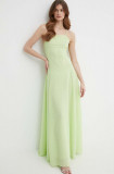 Emporio Armani rochie culoarea verde, maxi, evazati, 3D2A7J 2JJHZ